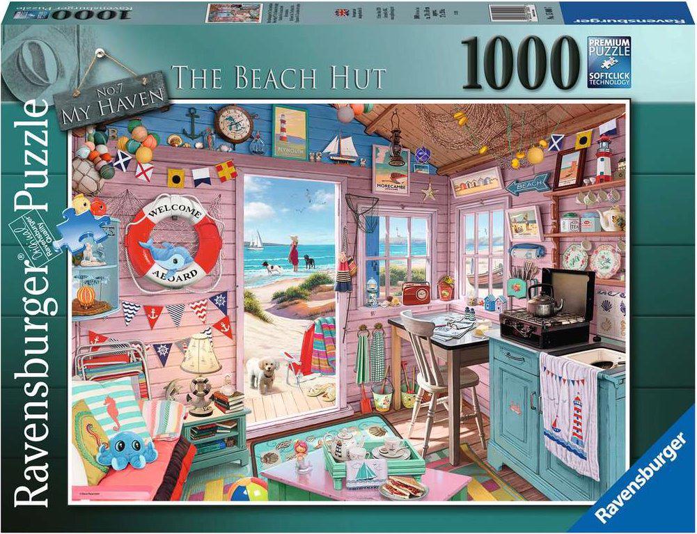 Puzzle Uma cabana na praia 1 000 peças Puzzle Mania pt