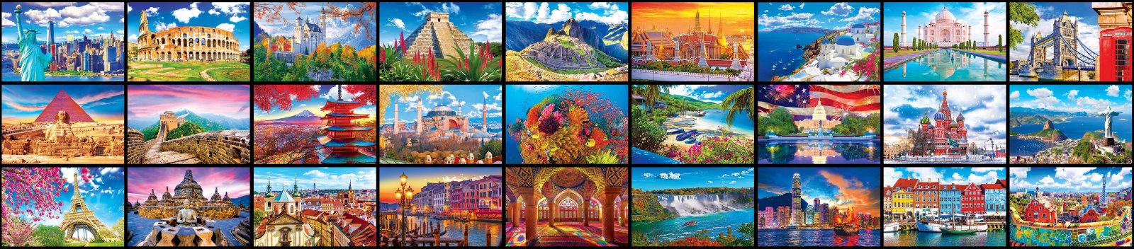 The World's Largest Jigsaw Puzzle - Travel around Art! Grafika-T