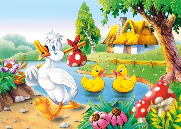 Puzzle The ugly duckling