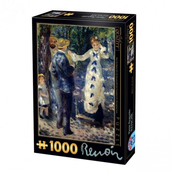 Puzzle Renoir: Na hojdačke