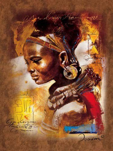 Puzzle African beauty 2