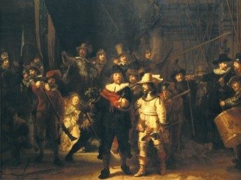 Puzzle Rembrandt: Noční hlídka