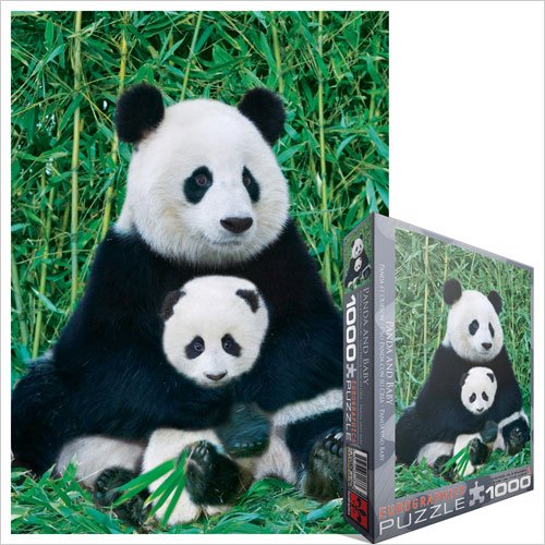 Puzzle Панда и детеныш