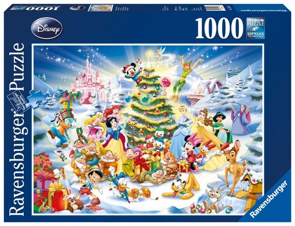 Puzzle Disneyho vianoce