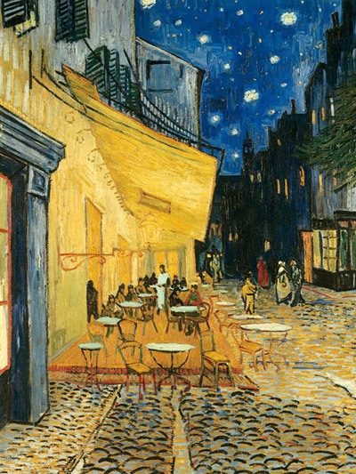 Puzzle Vincent van Gogh: caffè di notte 3