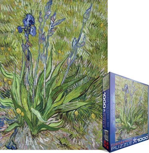 Puzzle Claude Monet: Iris