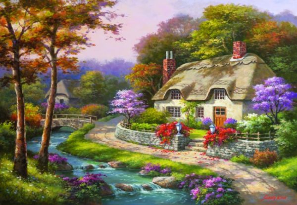 Puzzle Kim: Spring Cottage