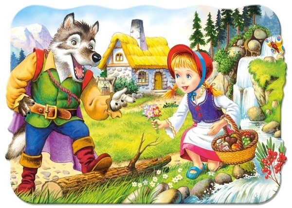 Puzzle Little red riding hood 1