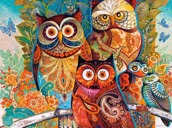 Puzzle Owls