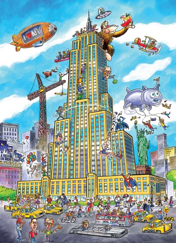 Puzzle DoodleTown: Empire State