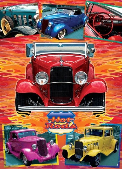 Puzzle Hot Rods