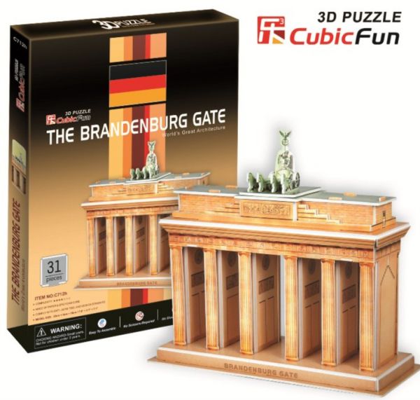 Puzzle Brandenburg Gate, Berlin 3D