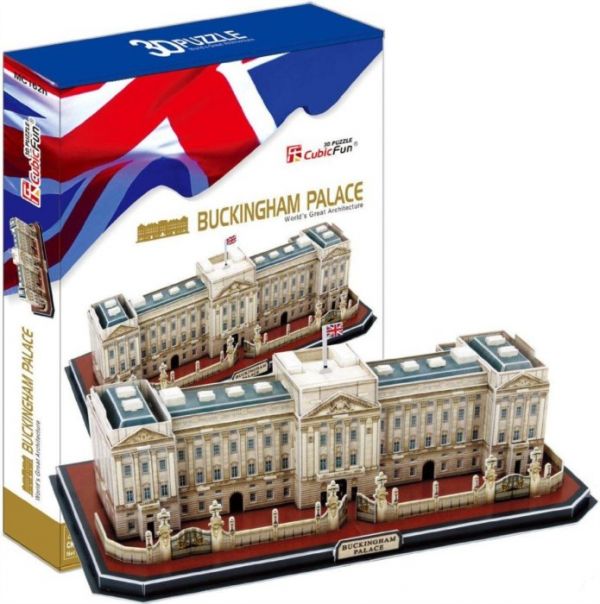 Puzzle Buckingham-palota, London - 3D