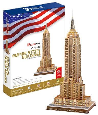 Puzzle Empire State Building, New York 3D