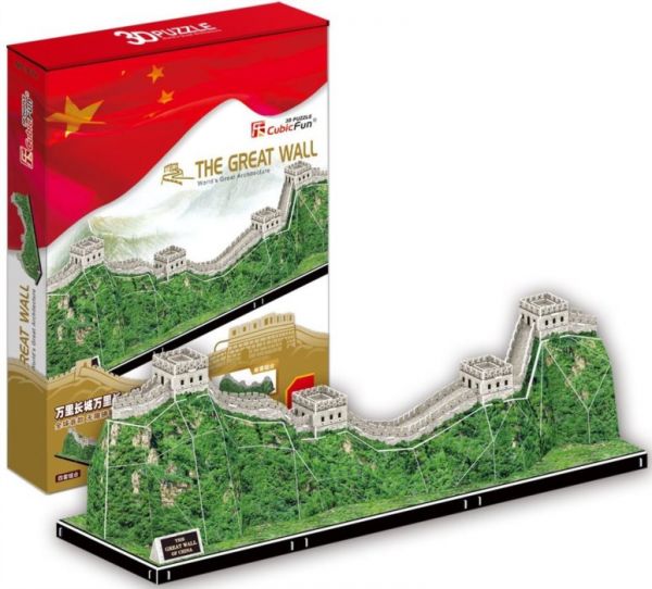 Puzzle Große chinesische Mauer 3D