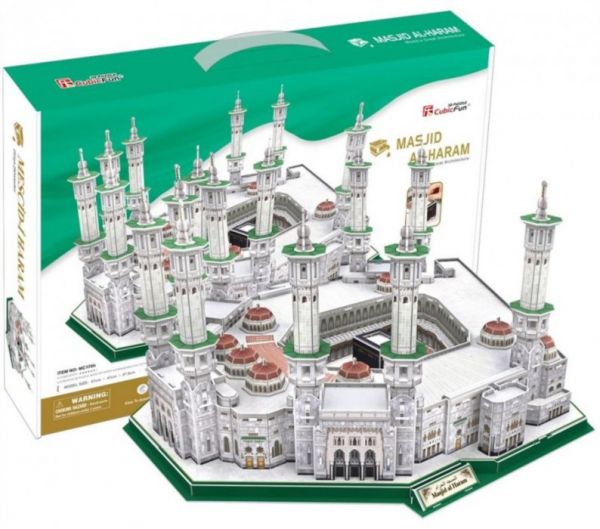 Puzzle Święty Meczet, Mekka. Puzzle 3D