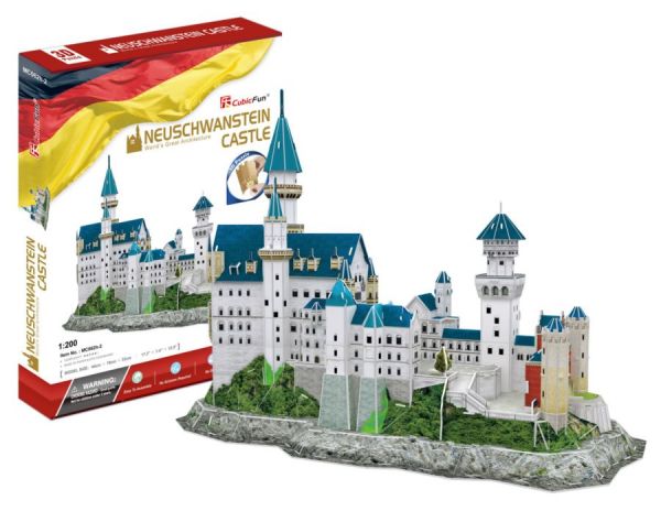 Puzzle Castillo de Neuschwanstein 3D