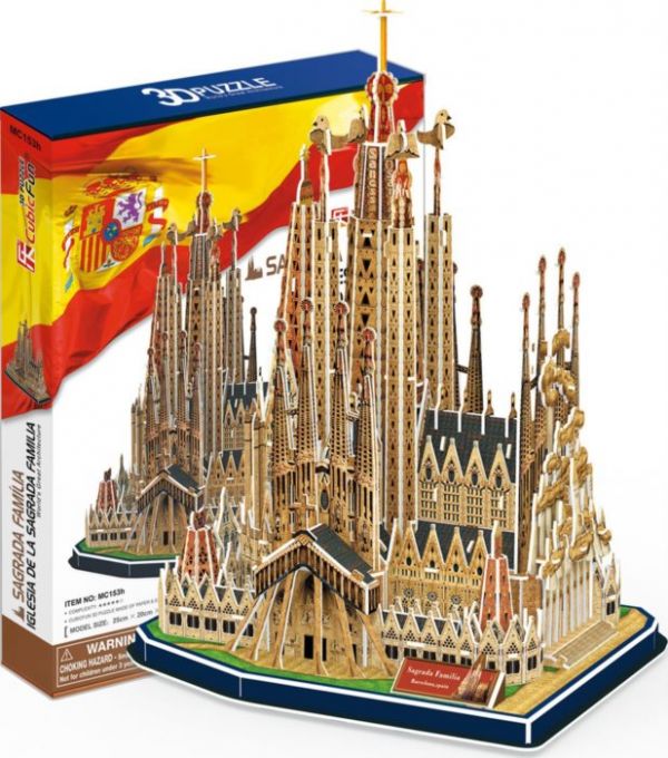 Puzzle Sagrada Família, Barcelona 3D