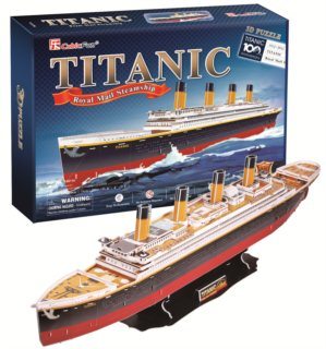 Puzzle Titanic veľký 3D