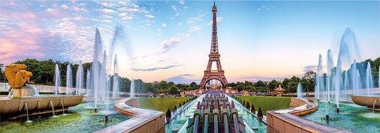 Puzzle Blick auf den Eiffelturm
