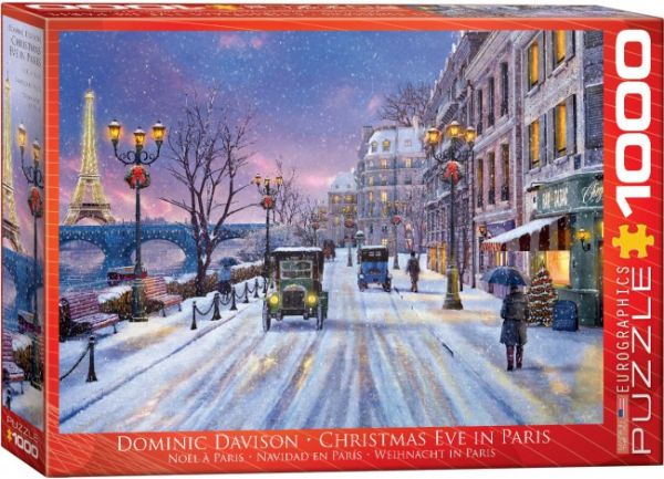 Puzzle Dominic Davison: Štedrý večer v Paríži