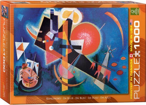 Puzzle Kandinsky: V modrom