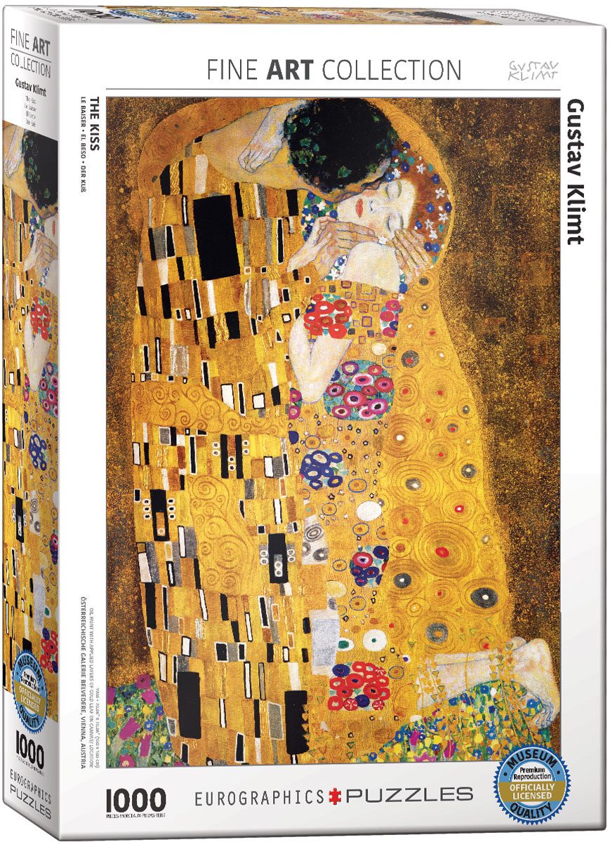 Puzzle Klimt: Bozk