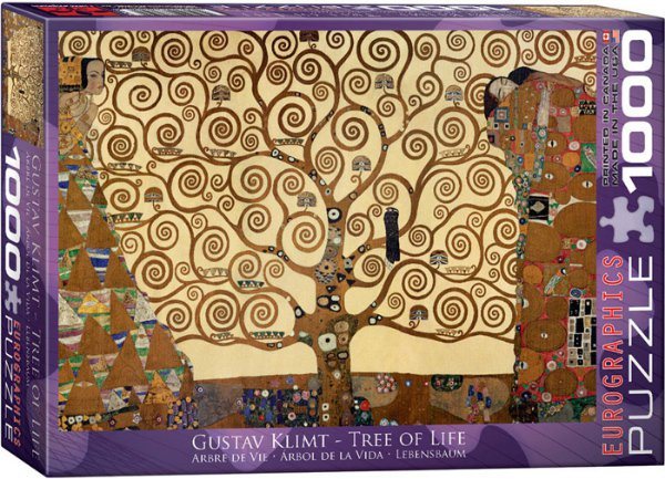 Puzzle Klimt: Strom života