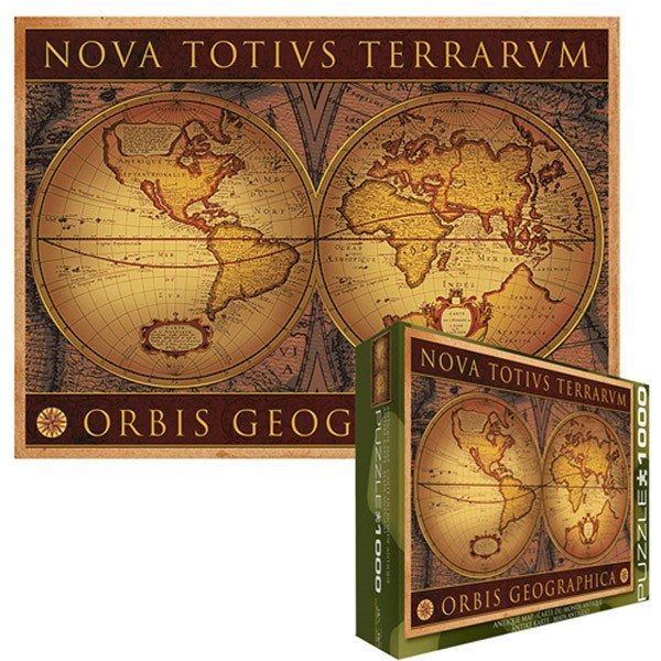 Puzzle Orbis Geographica Karte