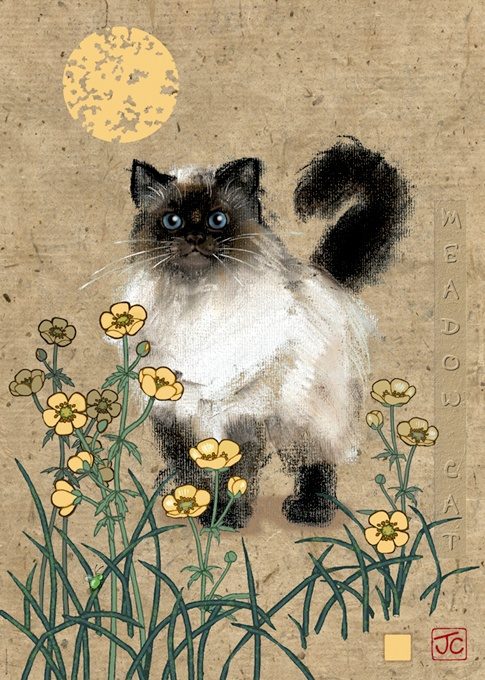 Puzzle Jane Crowther: Cat in Meadow