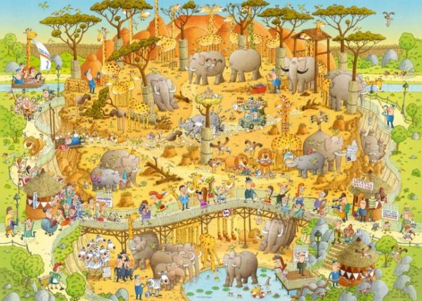 Puzzle Degano: Afrika