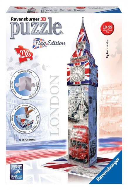 Puzzle Big Ben I. Puzzle 3D