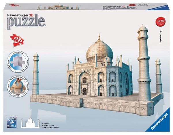 Puzzle Taj Mahal 3D