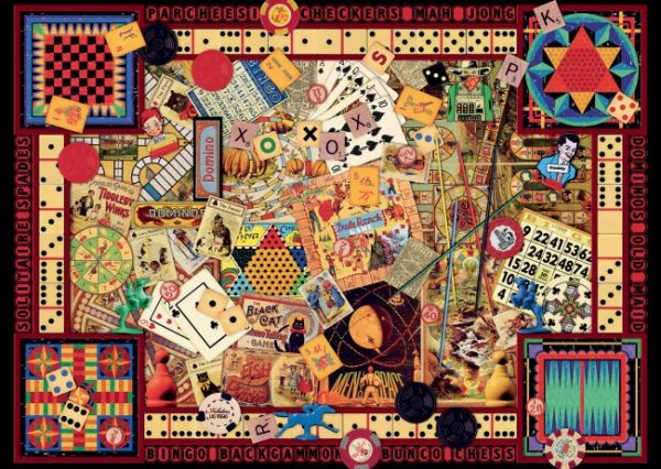 Puzzle Vintage Spiele