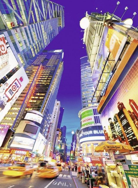 Puzzle Times Square luminoso