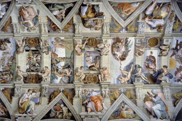 Puzzle Michelangelo: Παρεκκλήσι Sistine 3