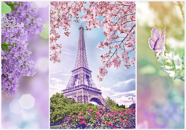 Puzzle Pomlad v Parizu