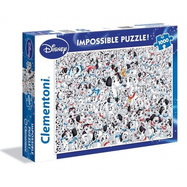 borduurwerk Janice Periodiek Puzzle Impossible: 101 Dalmatians, 1 000 pieces | Puzzle-USA.com