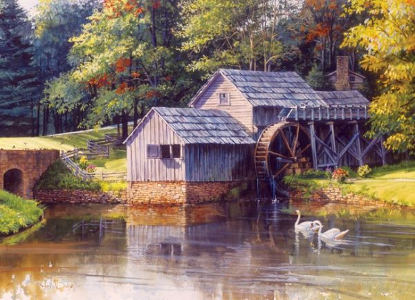 Puzzle Mabry Mill