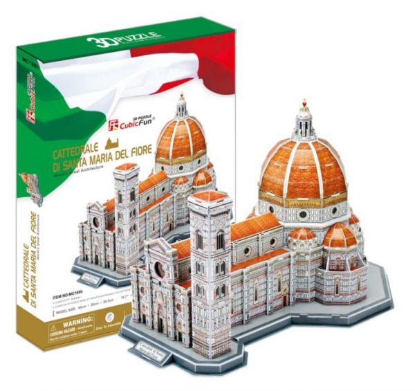 Puzzle Katedra Santa Maria del Fiore. Puzzle 3D