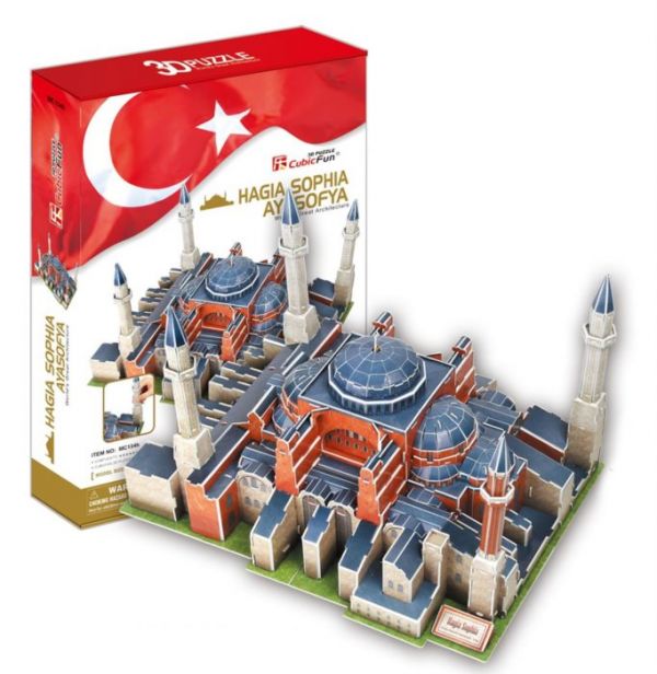 Puzzle Chrám Božej múdrosti (Hagia Sophia) 3D