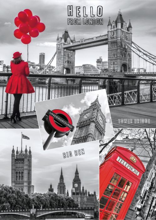Puzzle Londoner Collage