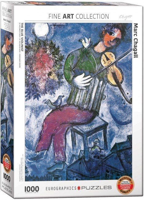 Puzzle Chagall: The Blue Violonist