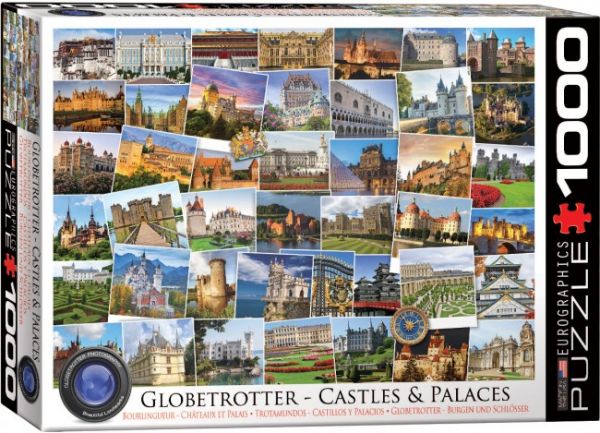 Puzzle Kolekcia Globetrotter: Hrady a zámky