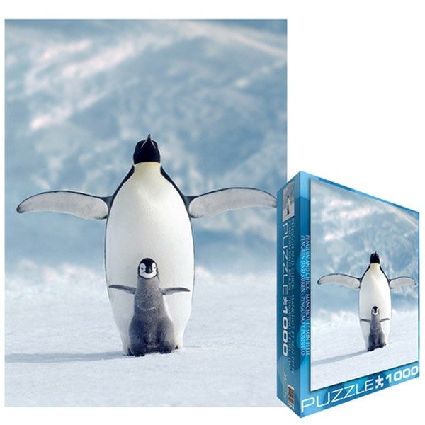 Puzzle Penguin and Chick