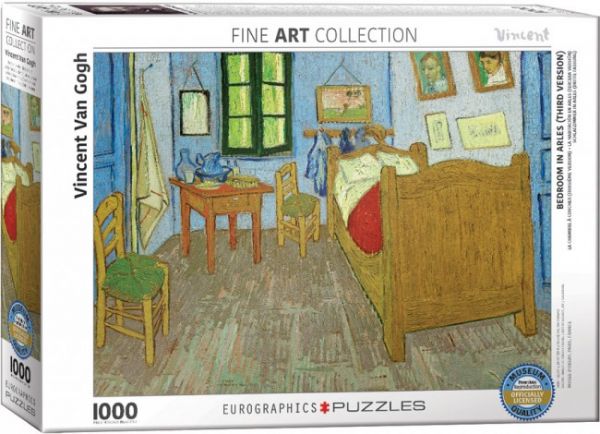 Puzzle Vincent van Gogh: The bedroom of van Gogh at Arles