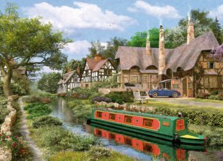 Puzzle Dominic Davison: Cottage Canal