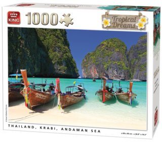 Puzzle Thajsko, Krabi, Andamanské more
