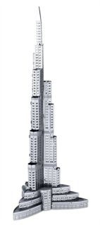 Puzzle Burj Khalifa, metal, puzzle 3D