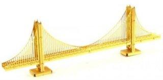 Puzzle Golden Gate 3D dourado